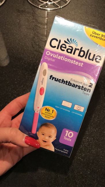 Chi e rimasta incinta con il test di ovulazione rosa clearblue? - 1