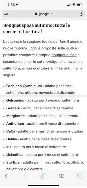 Bouquet mese di Ottobre 3