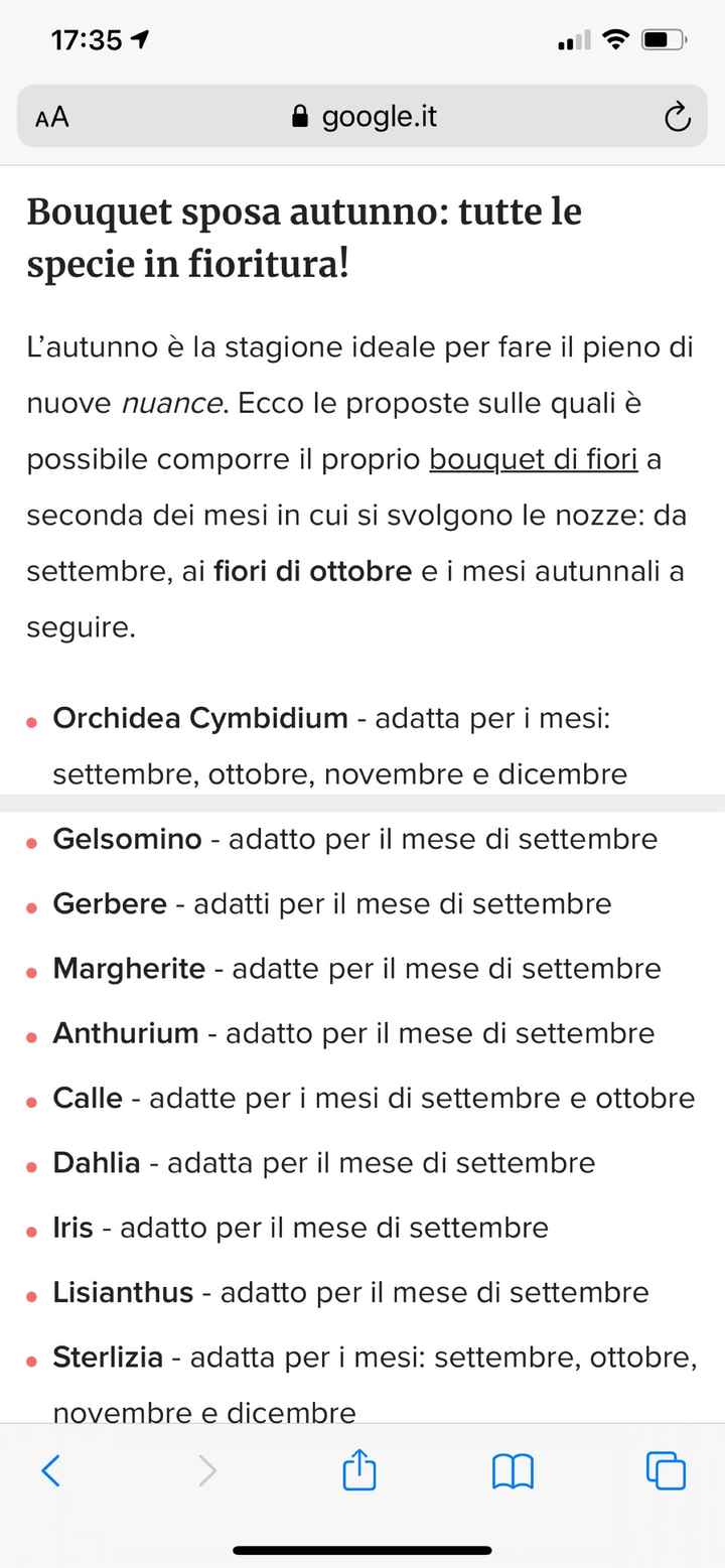 Bouquet mese di Ottobre - 1