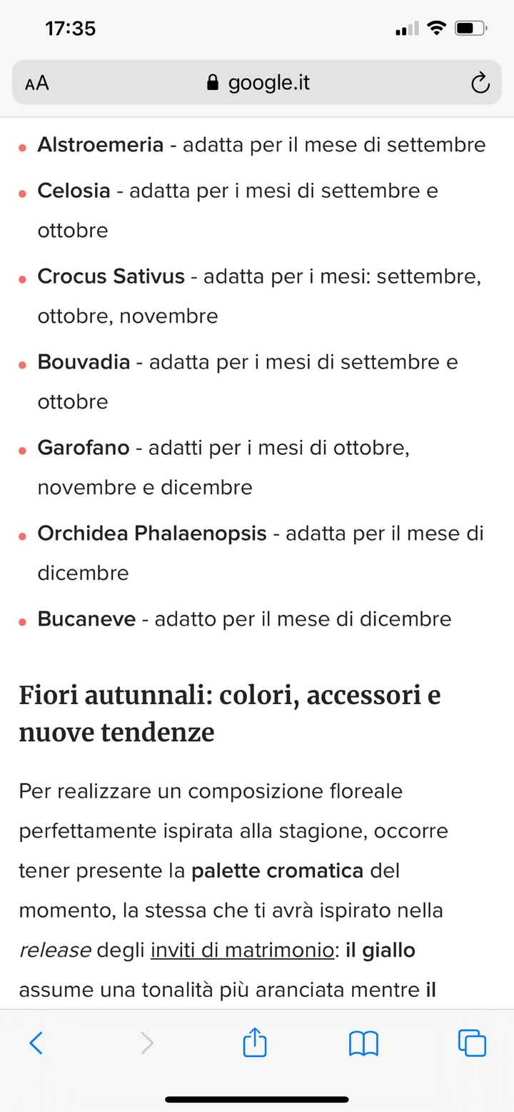 Bouquet mese di Ottobre - 3