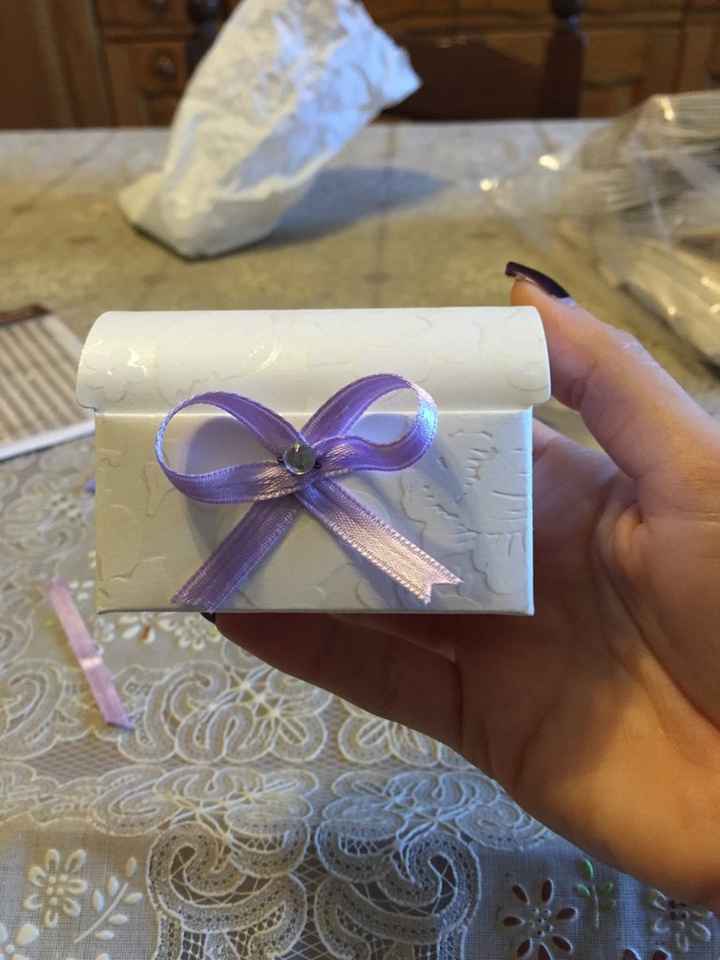 Scatolina porta confetti e segnaposto - 1