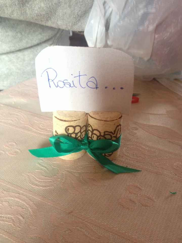 Segnaposto fai da te - 1