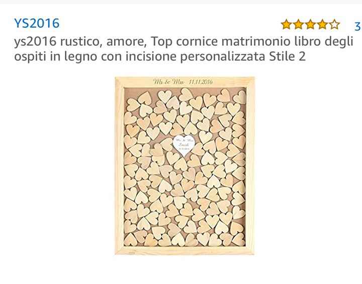  Libro ospiti in legno - 1