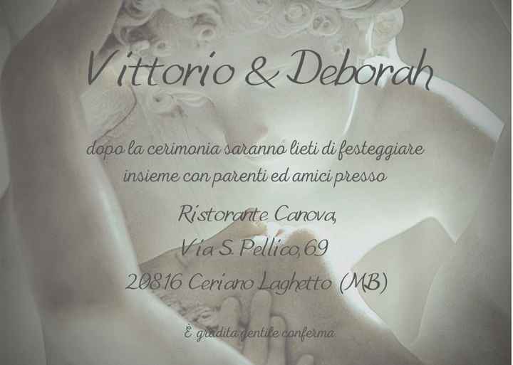 Aiuto partecipazioni matrimonio - 1