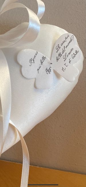 Cuscino fedi ❤️ - 3