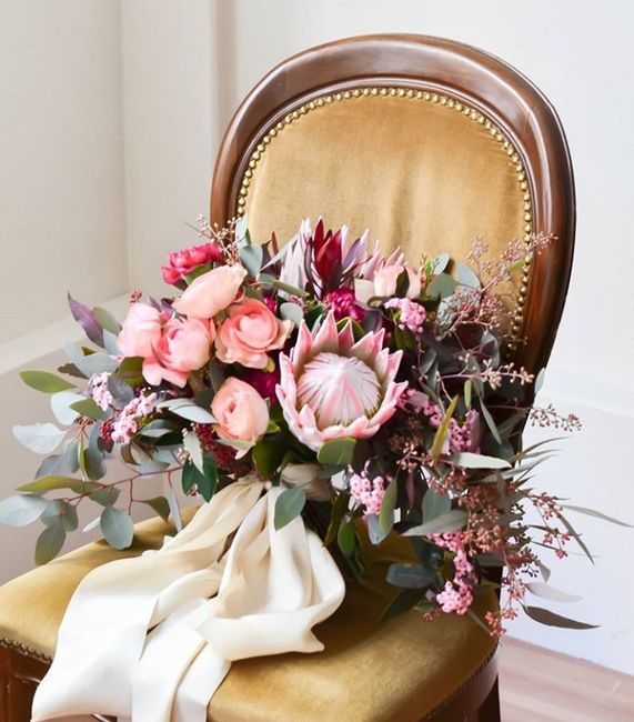 Bouquet con Protea 3