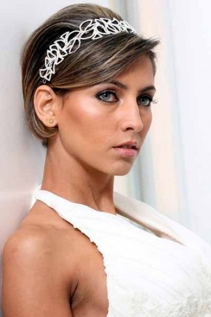 Acconciature sposa capelli corti - 7