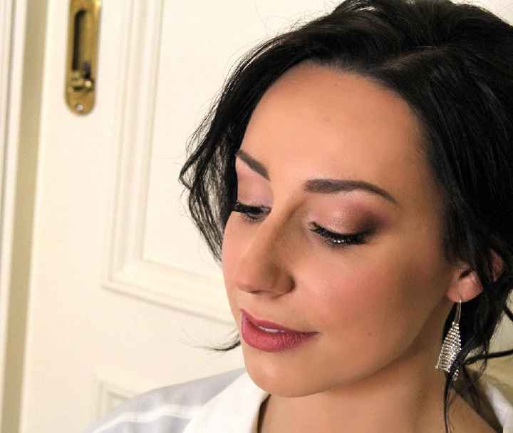 Pubblichiamo il nostro trucco sposa 😍😑🍀❤ - 2