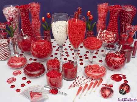 Confettata in bianco e rosso - 2