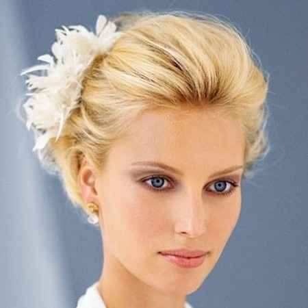 Acconciature sposa capelli corti - 1