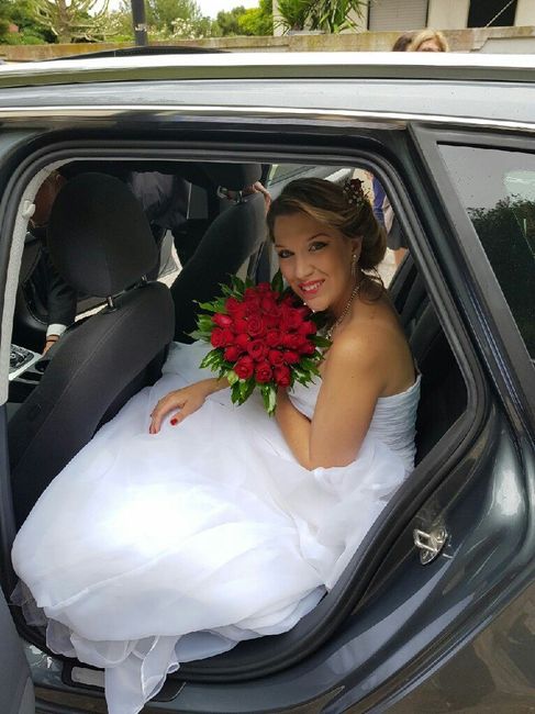 Bouquet rose rosse... - 1