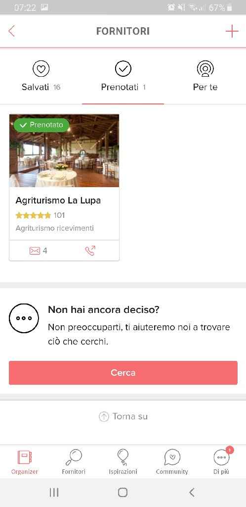 Condividi lo screenshot dei tuoi fornitori - 1