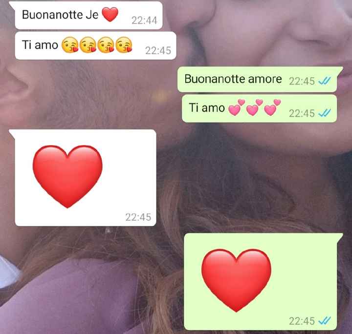 Condividi lo screenshot dell'ultimo messaggio che vi siete inviati - 1