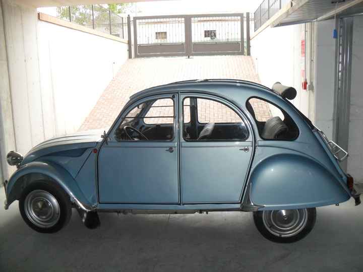 Citroen charleston azzurra