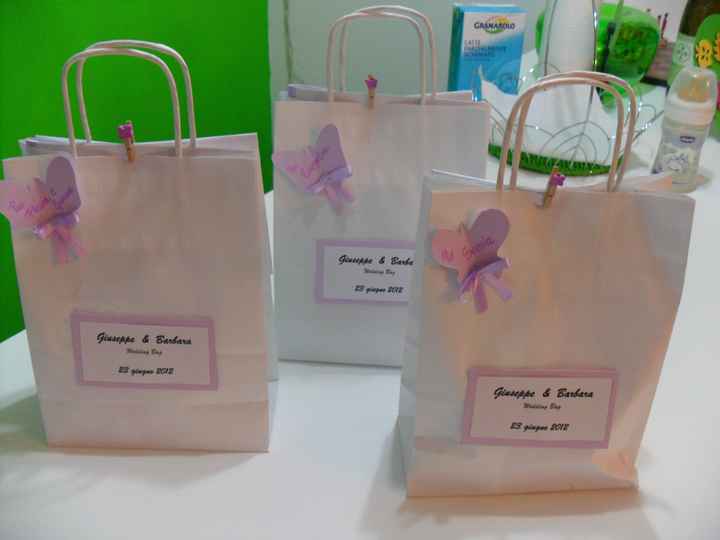 Le mie wedding bag