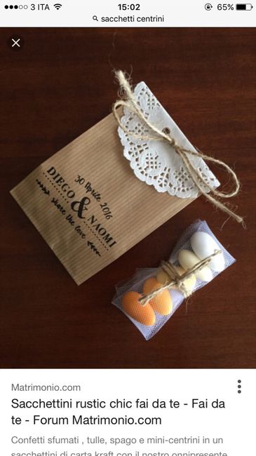 Bomboniera alla viola - 1