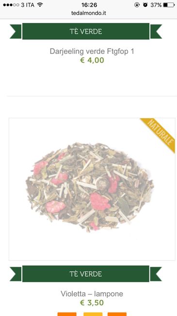 Doni per invitati: confetti o tisane? - 1