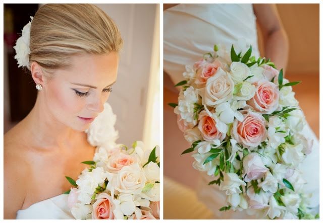 Club della sposa con il bouquet color pastello: - 1