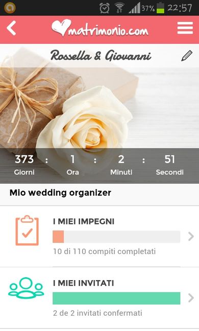 Quanto manca alle vostre nozze? - 1
