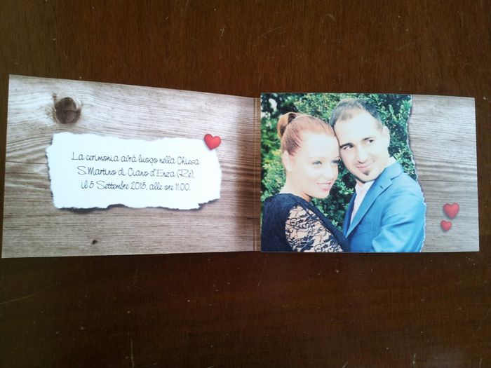 Partecipazioni originali con foto! - 2