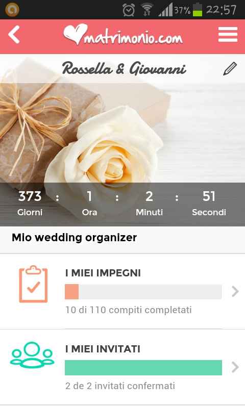 Quanto manca alle vostre nozze? - 1