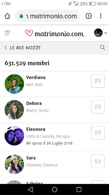 Per cercare amici sul sito - 1