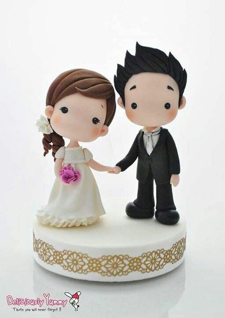 Cake topper 💞 5