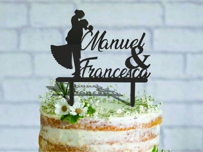 Cake topper 💞 6