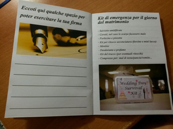 Ecco qui il mio  manuale della perfetta testimone. ..che ne dite? - 6