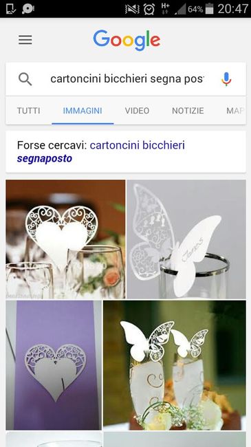 Alternativa al tableau de mariage 1