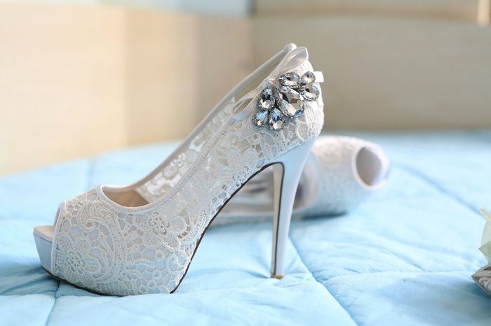 Scarpe sposa in pizzo 6