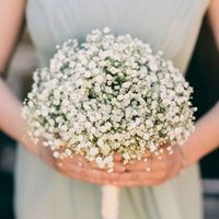 Bouquet per la testimone!