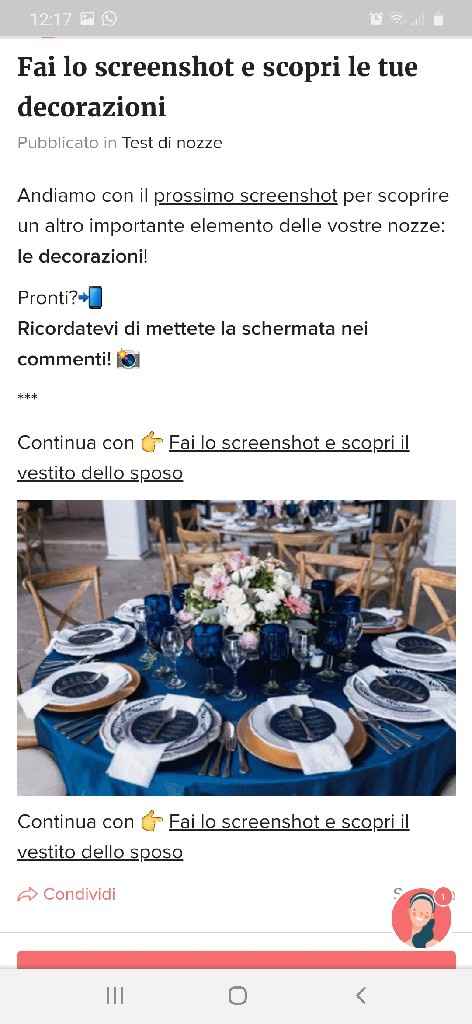 Fai lo screenshot e scopri le tue decorazioni - 1