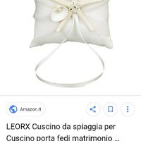 Cuscino porta fede - 1