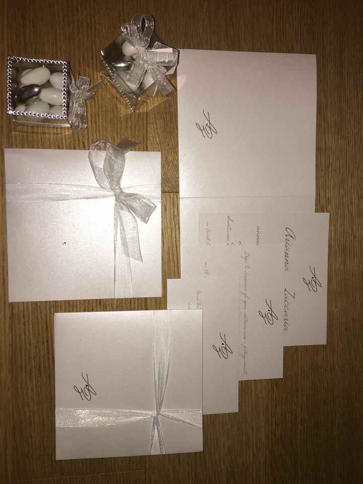 Partecipazioni luccicanti pronte - 1