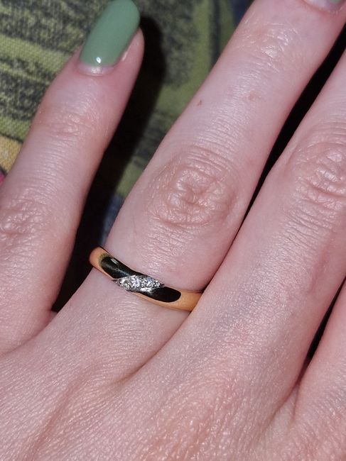 Foto fede e anello di fidanzamento 1