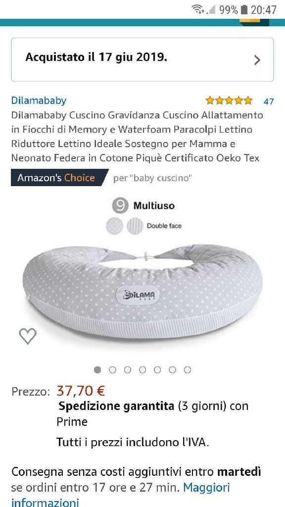 Cuscino gravidanza - 1