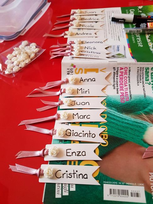 Idee segnaposto romantiche ed eleganti - 1