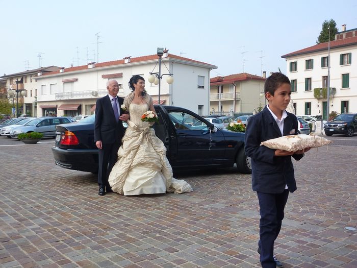 Pronta per andare all'altare