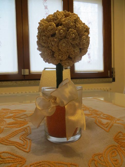 Alberello con le rose