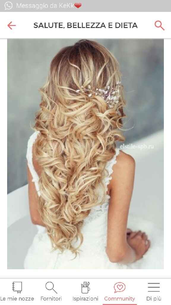 Acconciatura con i capelli sciolti - 4