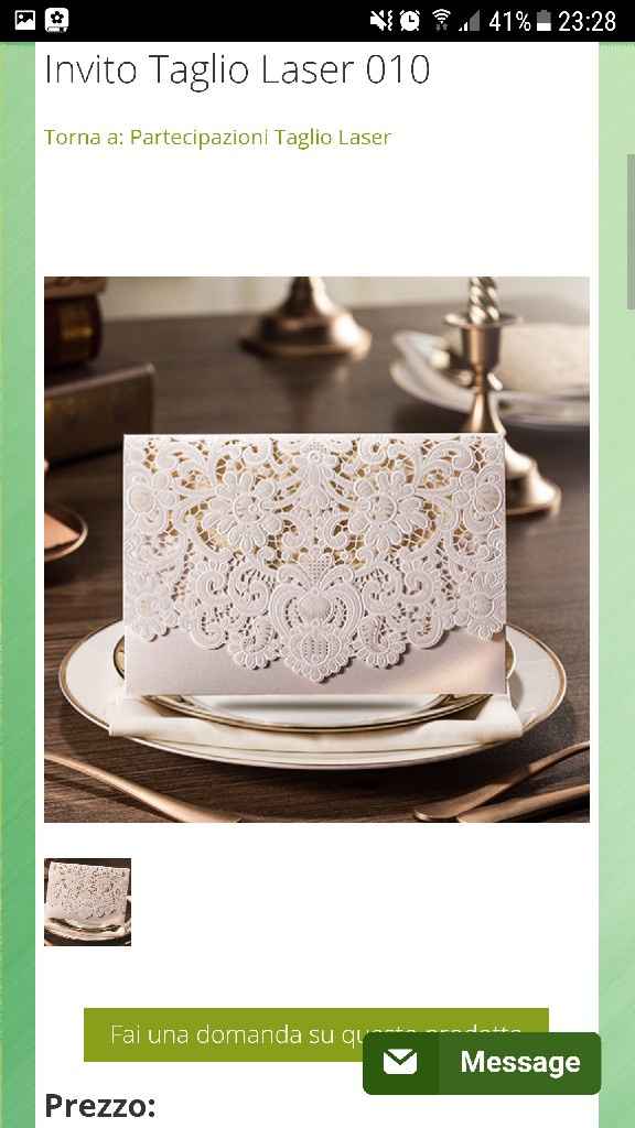 Partecipazioni nozze di alice - 2