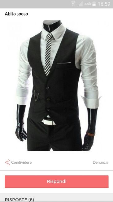 Vestito sposo.... - 5