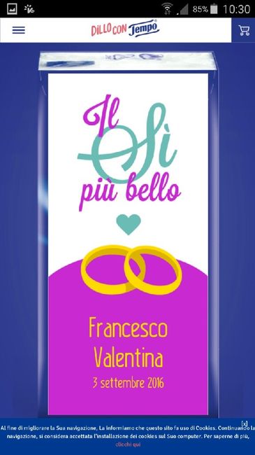 Frase per fazzolettini. - 6