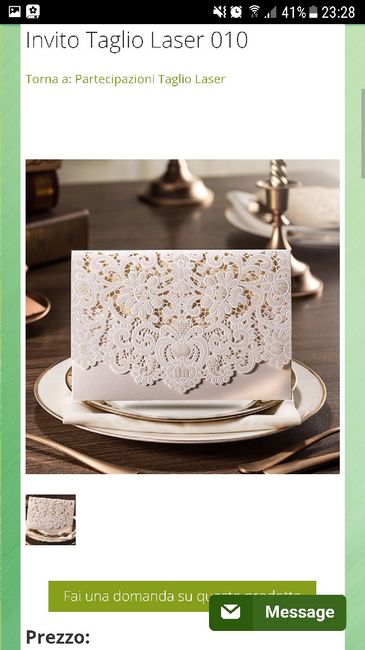 Partecipazioni nozze di alice - 2