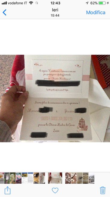  Partecipazioni arrivate!!!😍 - 1