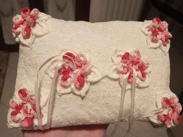 Cuscino fedi, classico o innovativo? Cosa avete scelto? - 1