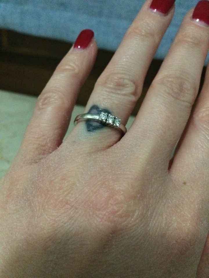 Come sono i vostri anelli di fidanzamento? - 1