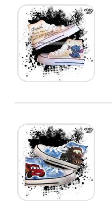 Scarpe disegnate a mano - 1