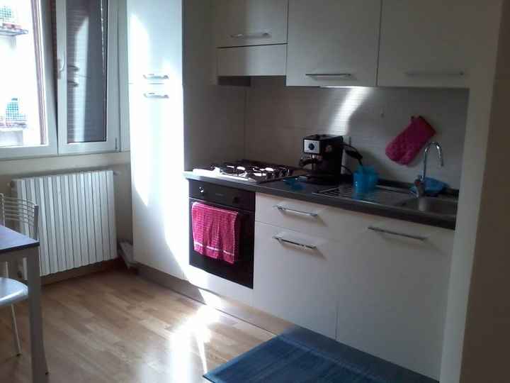 Questa è la cucina della nostra casetta attuale. La nuova ancora non c'è... :)